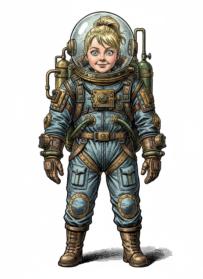 Astro Ashley - Victorian Illustration