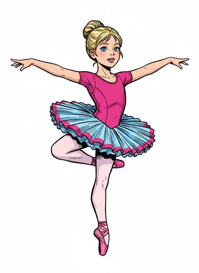 My Girl's Ballet Dream ✨ - Comic Book