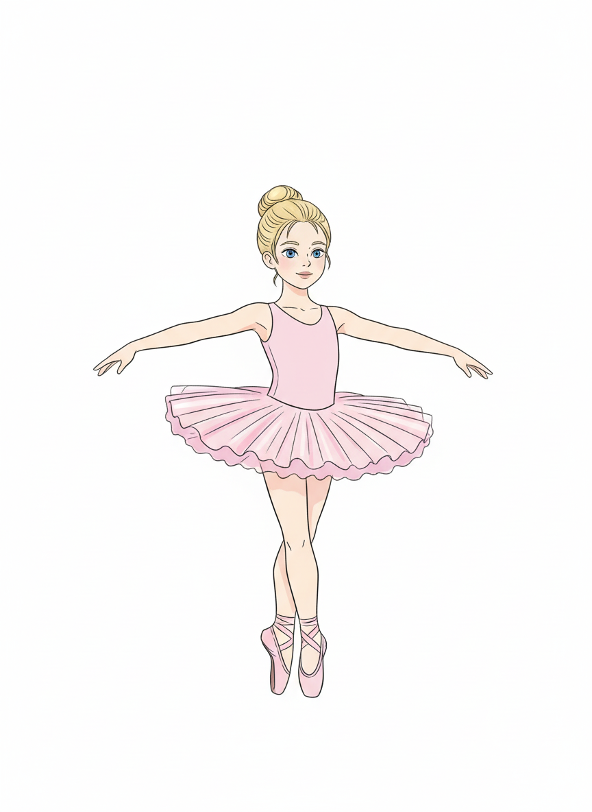 Ashley the Ballet Star - Minimalist
