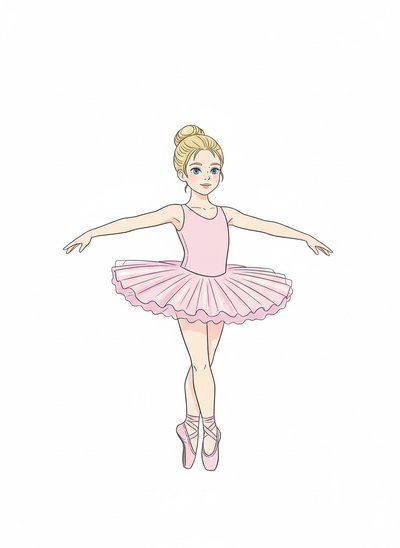 My Girl's Ballet Dream ✨ - Minimalist