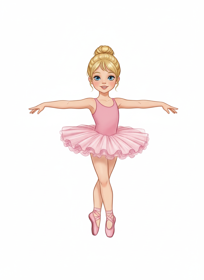 Ashley the Ballet Star - Vintage Storybook