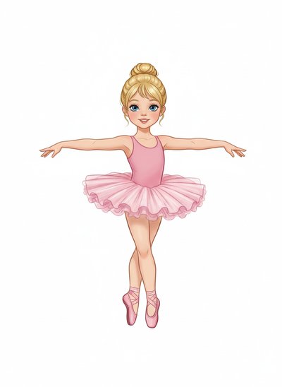 My Girl's Ballet Dream ✨ - Vintage Storybook