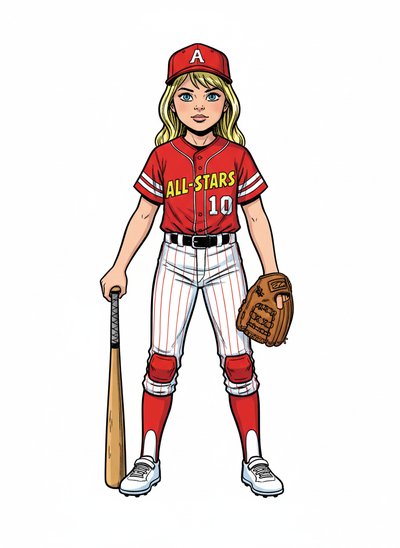 My Little Slugger ⚾ - Comic Book