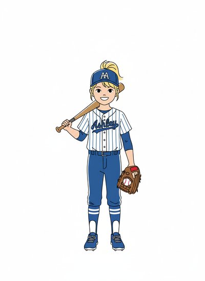 My Little Slugger ⚾ - Minimalist