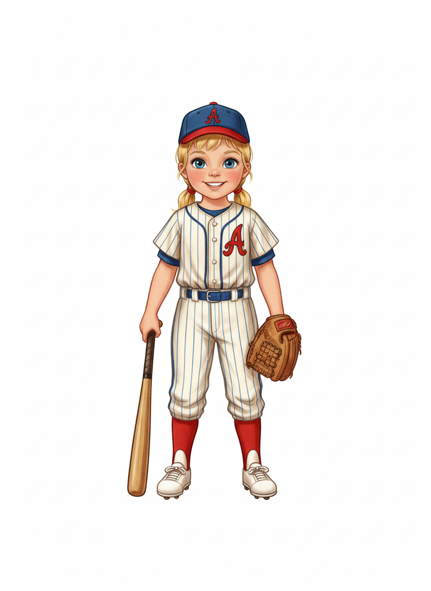 Ashley the All-Star - Vintage Storybook