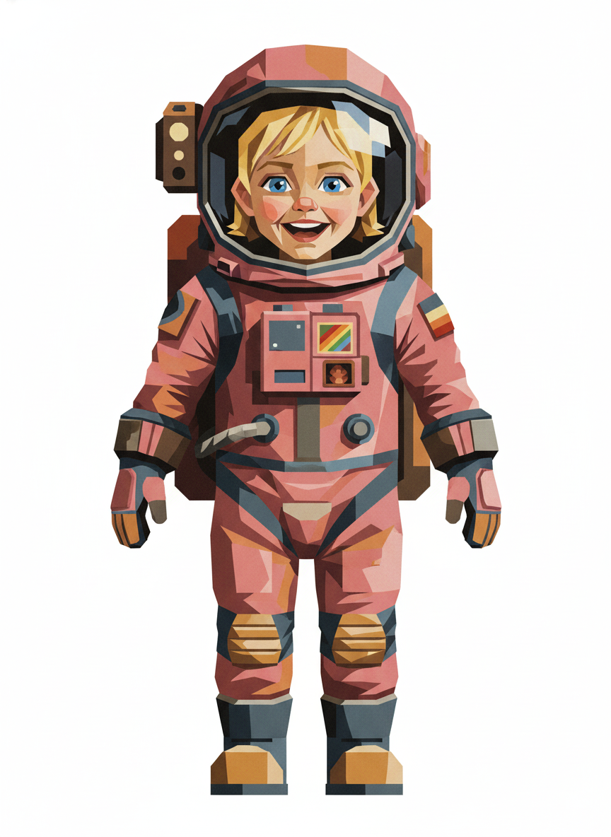 Astro Ashley - Cubist Painting