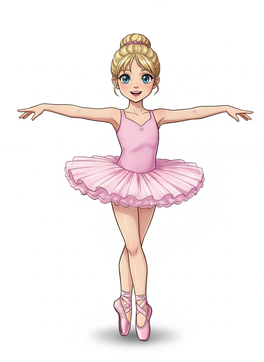 Ashley the Ballet Star - Webtoon Anime