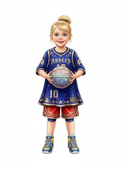 Ashley the Basketball Star 🌟 - Fairy Tale Classic