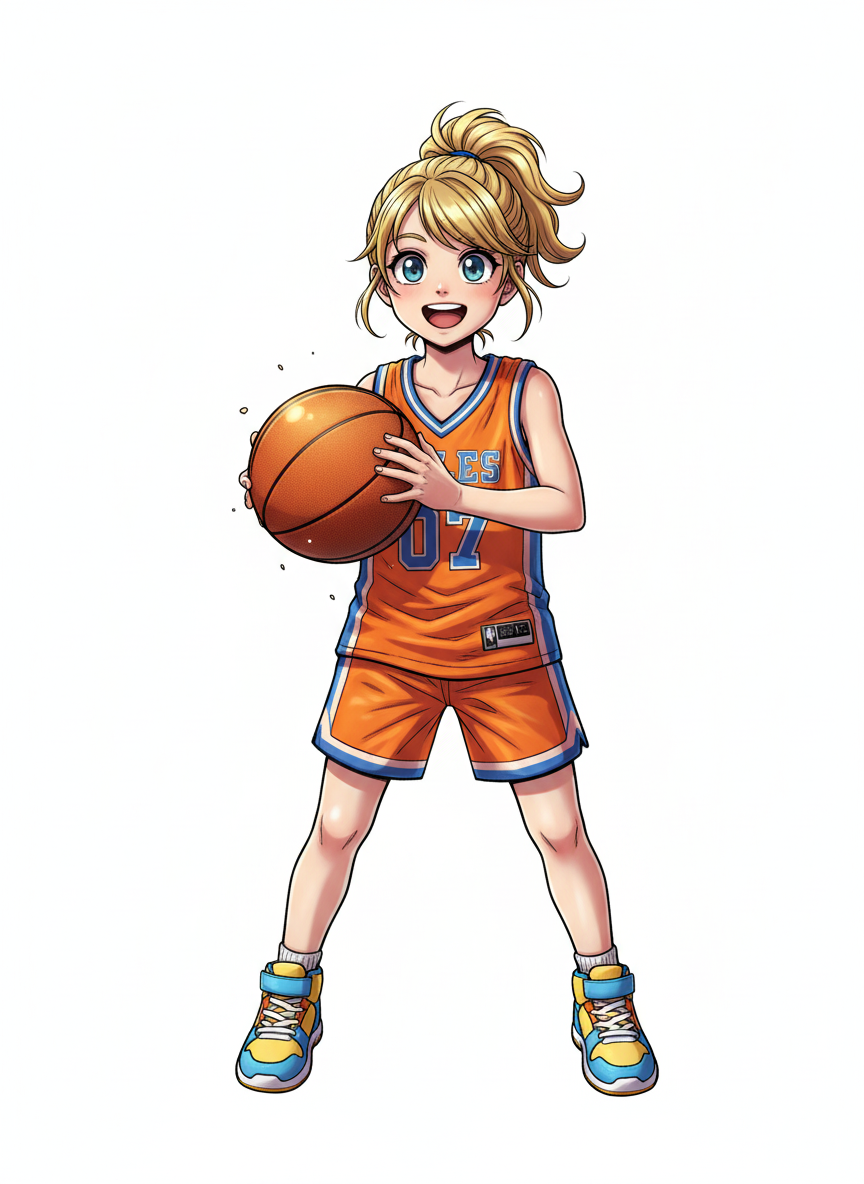 Ashley the Baller - Webtoon Anime
