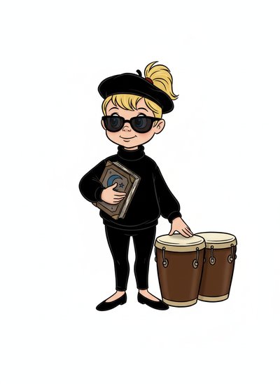 Ashley’s Beatnik Adventure 🎨 - Golden Age Animation