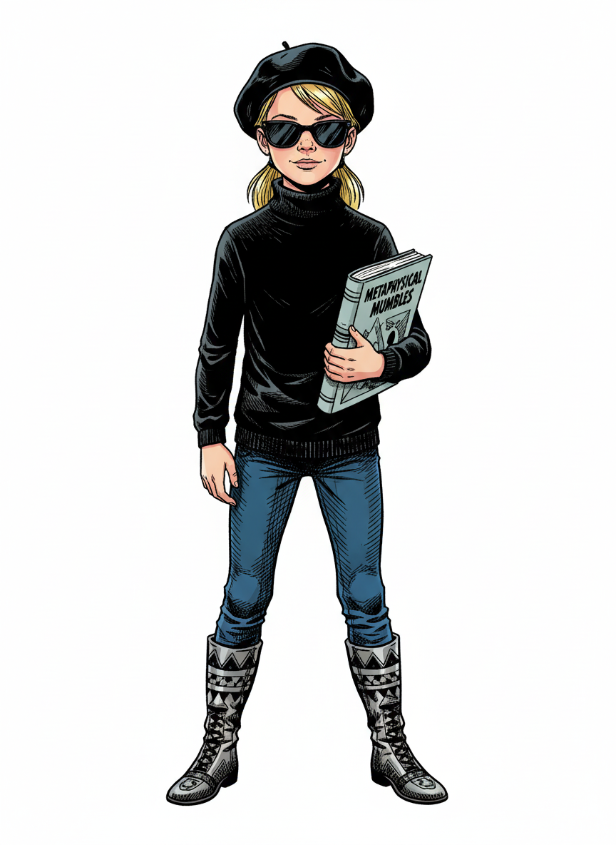 Beatnik Ashley - Comic Book