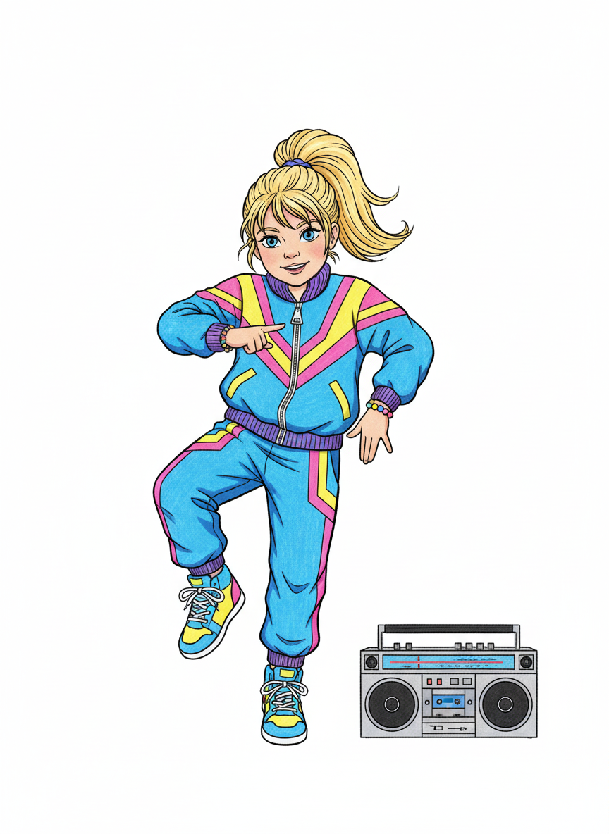 Ashley the Beatbreaker - Classic Coloring Book