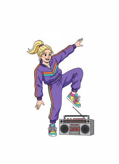Ashley's Boombox Moves 🎶 - Minimalist