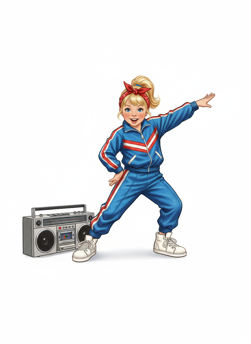 Ashley the Beatbreaker - Vintage Storybook