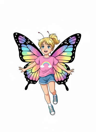 Ashley’s Butterfly Adventure 🦋 - Classic Anime