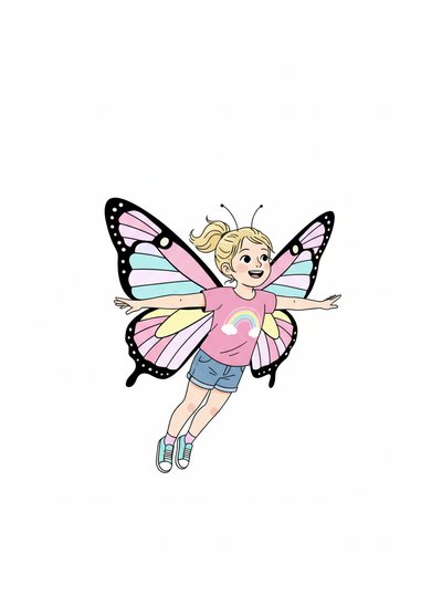 Ashley’s Butterfly Adventure 🦋 - Minimalist
