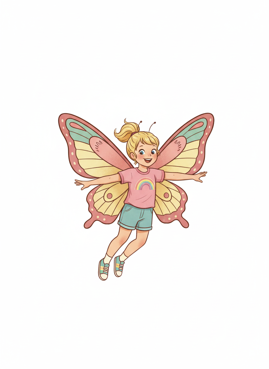 Flutterby Ashley - Vintage Storybook