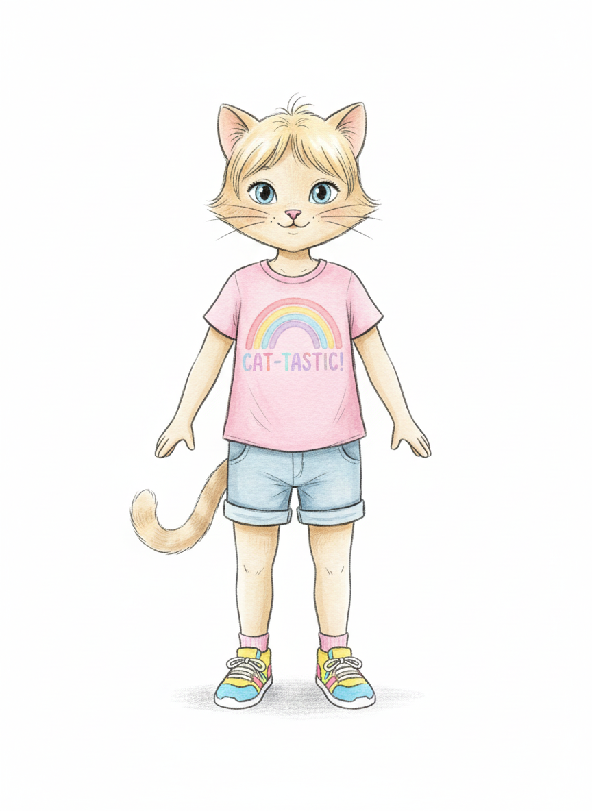 Cat-tastic Ashley - Gentle Pencil