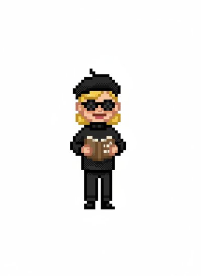 Ashley’s Beatnik Adventure 🎨 - Pixel Art