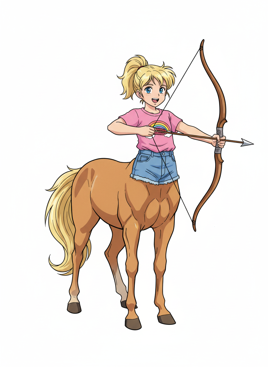 Centaur Ashley - Classic Anime