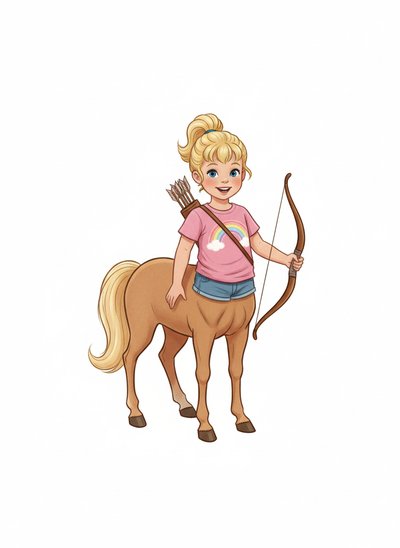 Ashley's Magical Centaur Adventure 🐎 - Vintage Storybook