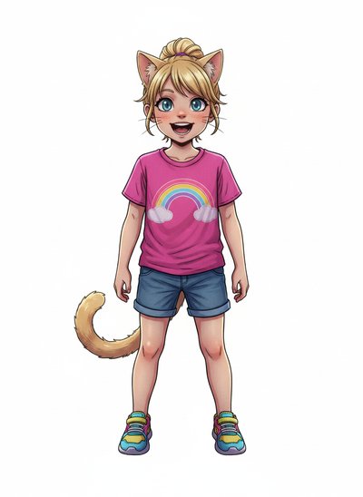 Ashley's Meow-tastic Adventure 🐾 - Webtoon Anime