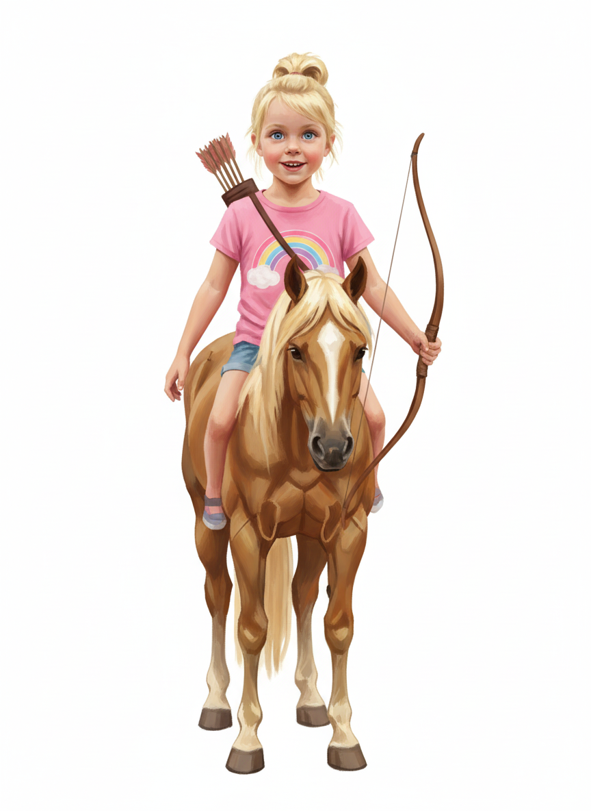 Centaur Ashley - Impressionist Painting