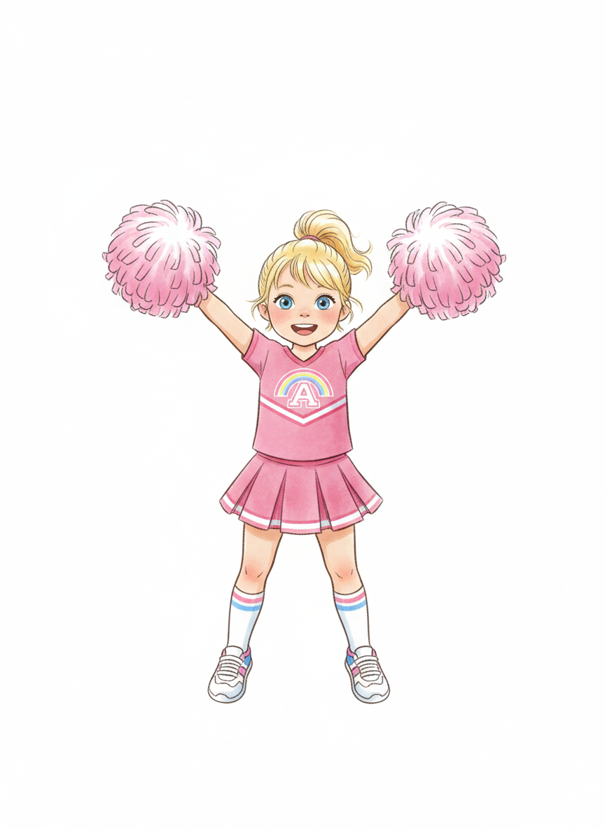Cheerleader Ashley - Gentle Pencil