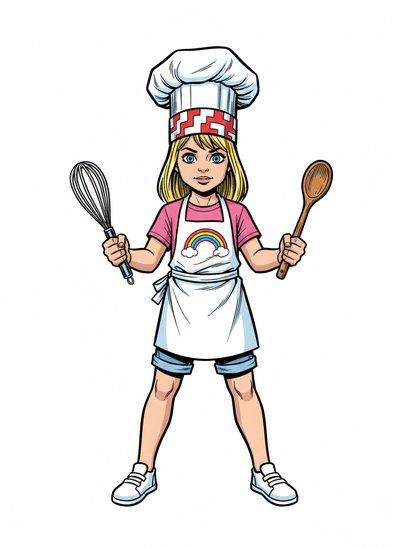 Ashley's Culinary Creations 👩‍🍳 - Comic Book