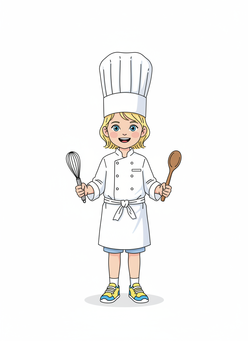 Chef Ashley Whiskers - Minimalist