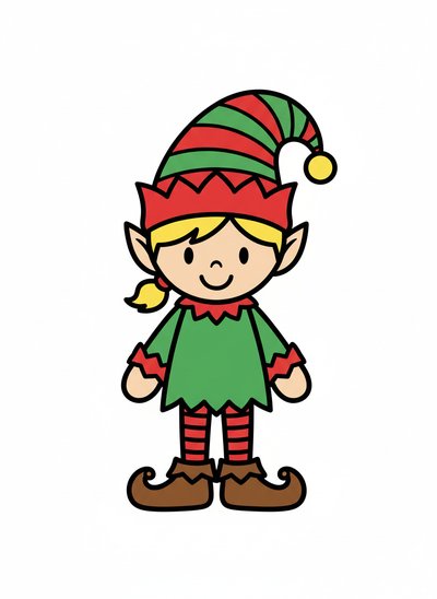 Ashley's Elf Adventures 🎄 - Preschool Simple