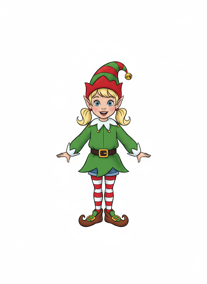 Ashley the Elf - Golden Age Animation