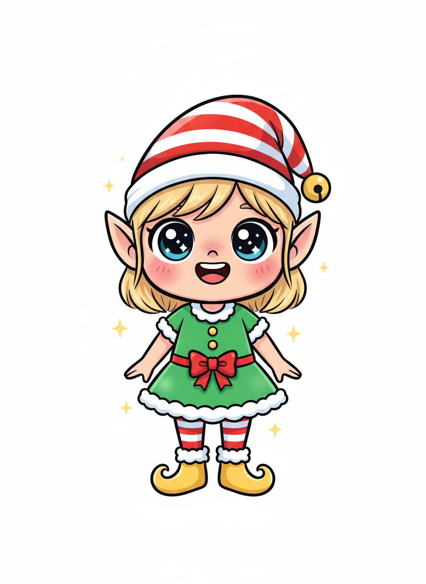 Ashley the Elf - Kawaii Cute