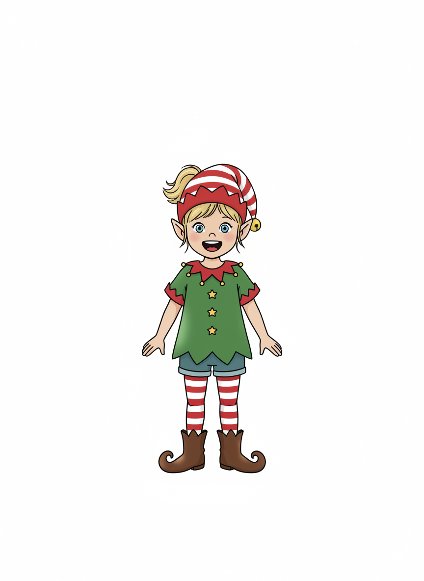 Ashley the Elf - Minimalist