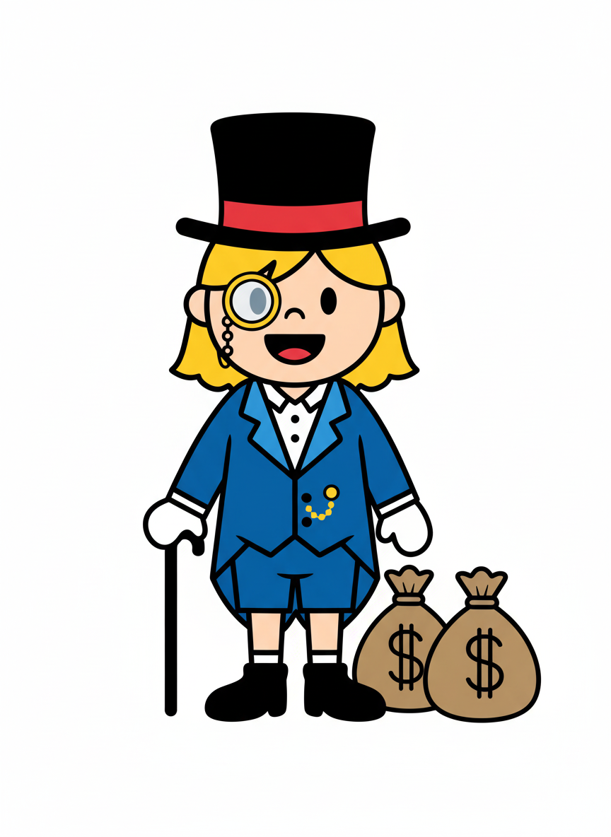 Ashley the Aristocrat - Preschool Simple