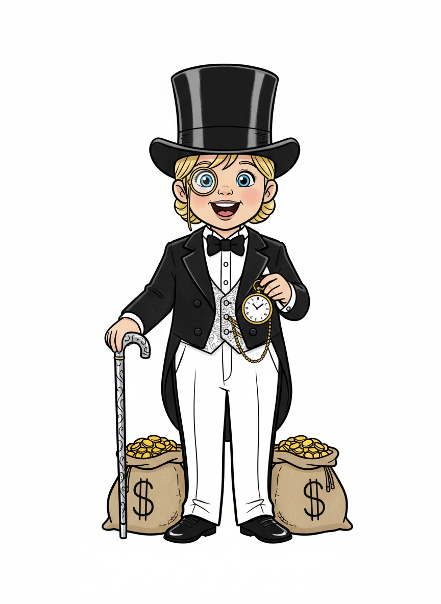 Ashley the Aristocrat - Classic Coloring Book