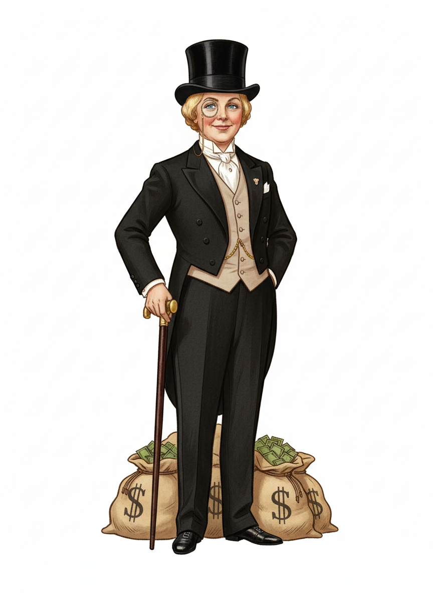 Ashley the Aristocrat - Vintage Storybook