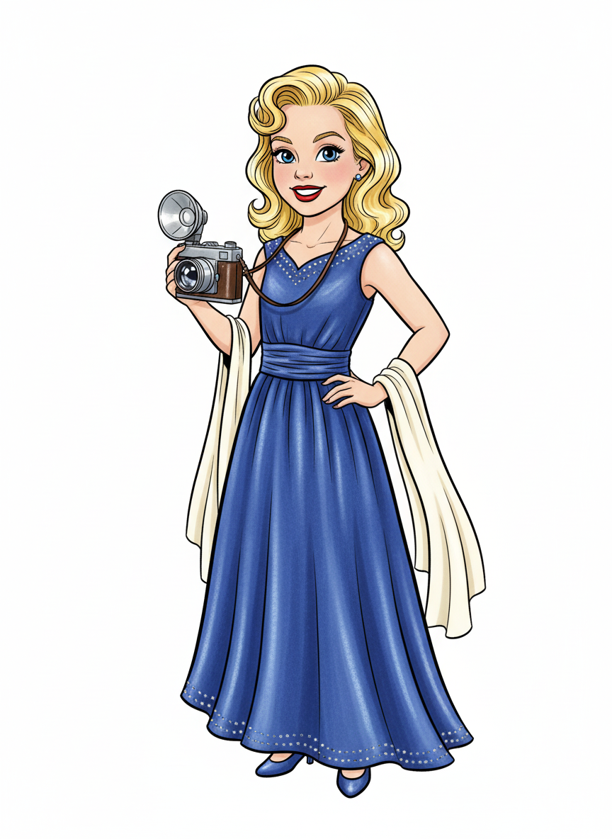 Starlit Ashley - Classic Coloring Book