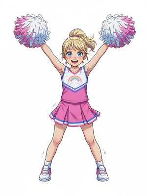 Cheerleader Character