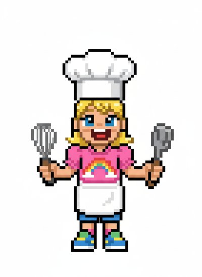Ashley's Culinary Creations 👩‍🍳 - Pixel Art