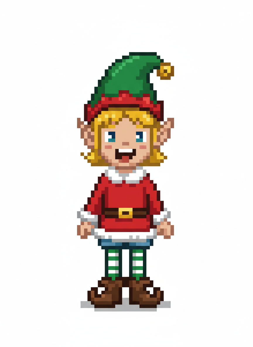 Ashley the Elf - Pixel Art