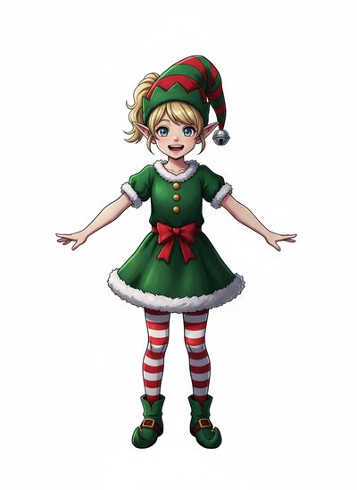 Ashley's Elf Adventures 🎄 - Webtoon Anime
