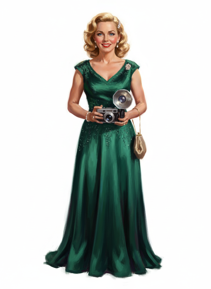 Starlit Ashley - Impressionist Painting