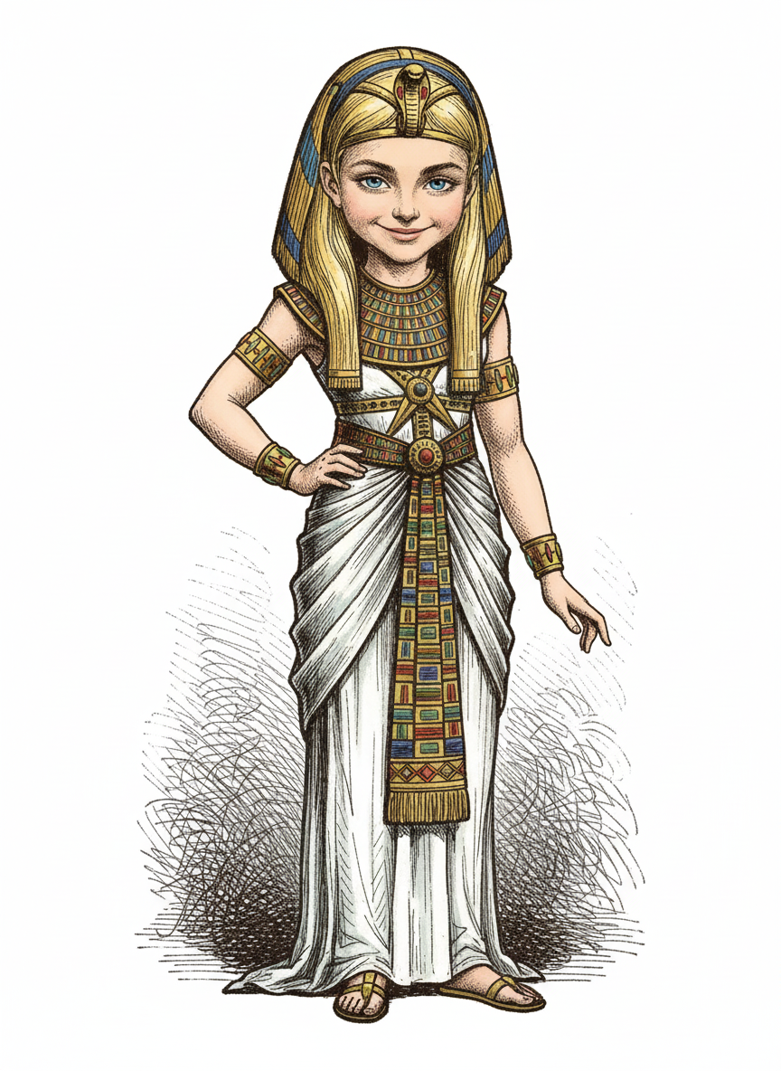 Cleopatra Ashley - Victorian Illustration