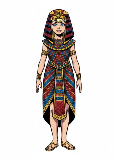 My Girl as a Pharaoh 👑 - Comic Book