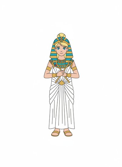 My Girl as a Pharaoh 👑 - Minimalist