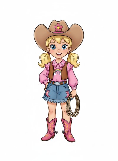 My Little Cowgirl Adventure 🤠 - Golden Age Animation