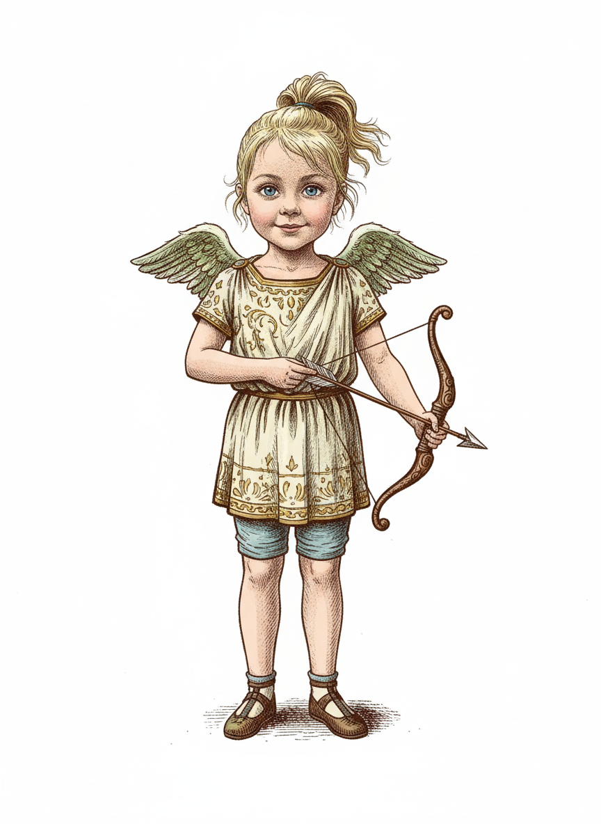 Cupid Ashley - Victorian Illustration