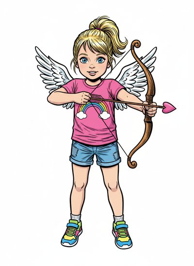 My Girl's Cupid Adventures 💘 - Comic Book