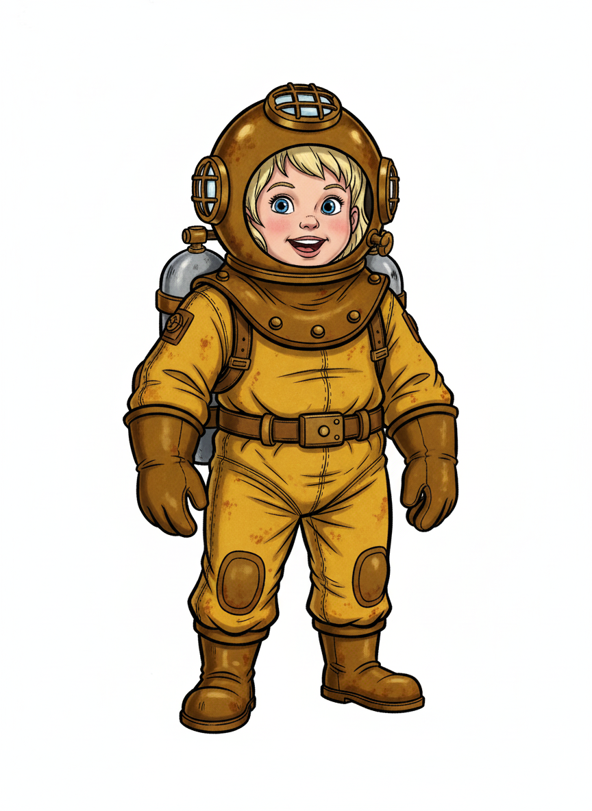 Diver Ashley - Golden Age Animation